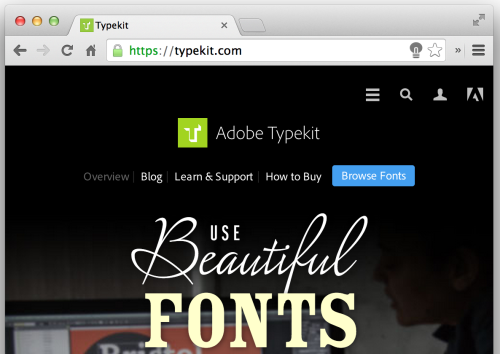 typekit webview
